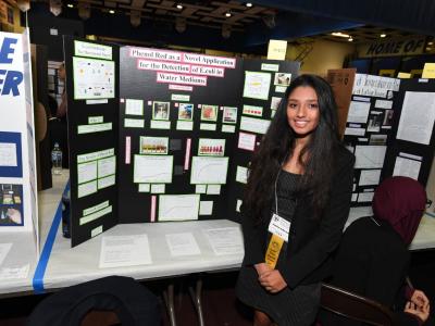 Suchitra Sudarshan with her project